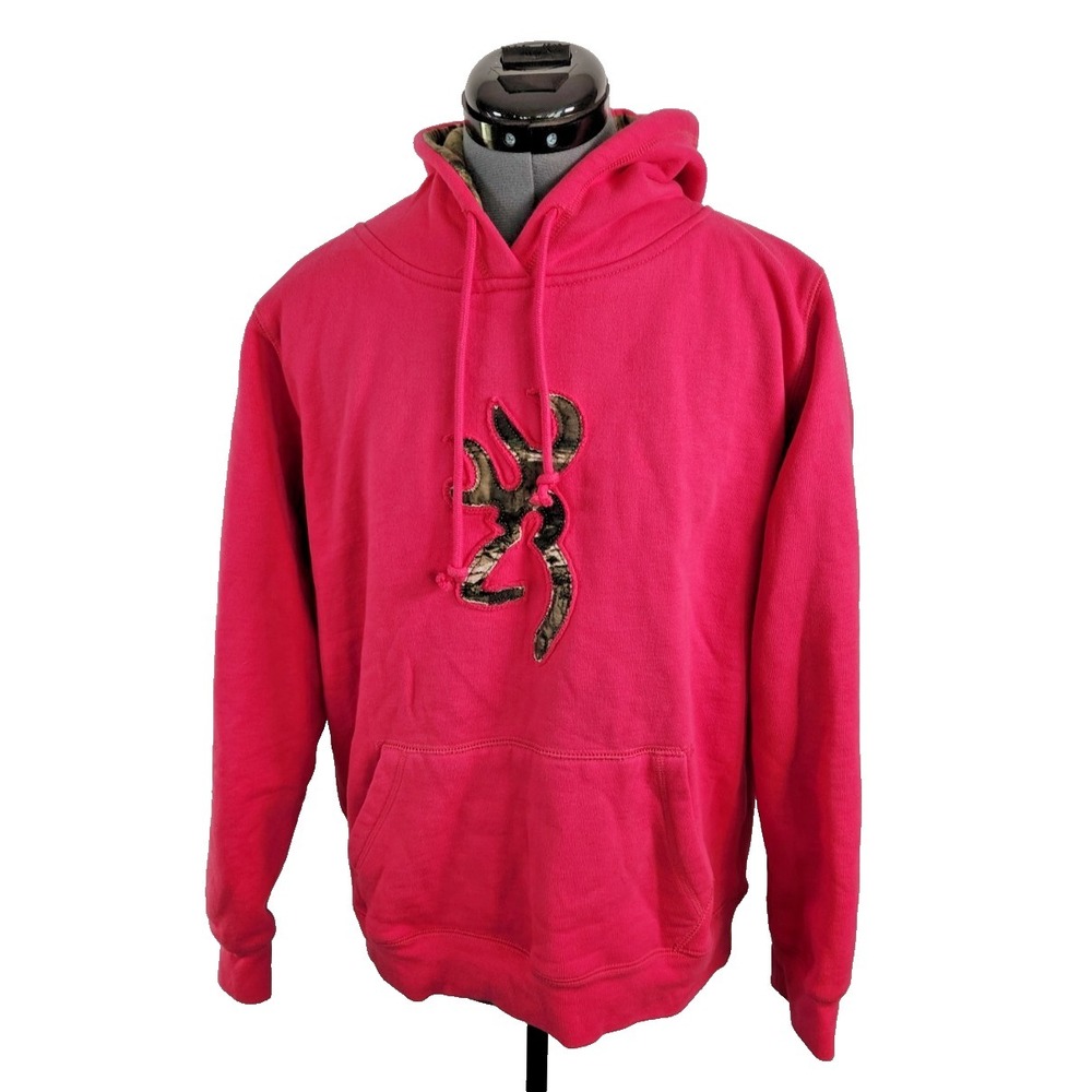 Browning Hot Pink Hoodie Girls‎ Size XL